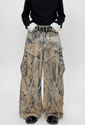Rebuild Super Baggy Cargo Denim